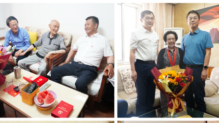 伟德国际victor·1946源自集团开展“七一”走访慰问