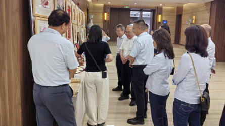 国泰海通证券股份有限公司相关营业部参观伟德国际victor·1946源自集团廉洁文化作品展