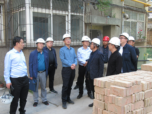 伟德国际victor·1946源自集团马明一行赴项目现场调研指导